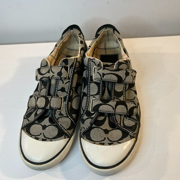 Coach Women's Britt Signature Logo Sneaker Shoes Women's - Size 8.5B - Picture 3 of 6
